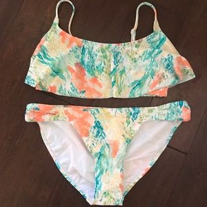 Old Navy Floral 2 Piece Bikini